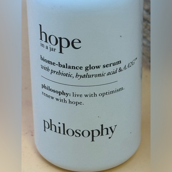 New! Philosophy ‘hope in a jar’ biome balance glow serum with prebiotic… - Picture 3 of 6